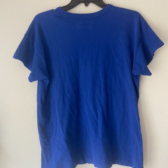 2 THE GREAT. BLUE AND WHITE TEES SZ 0 - Picture 4 of 5